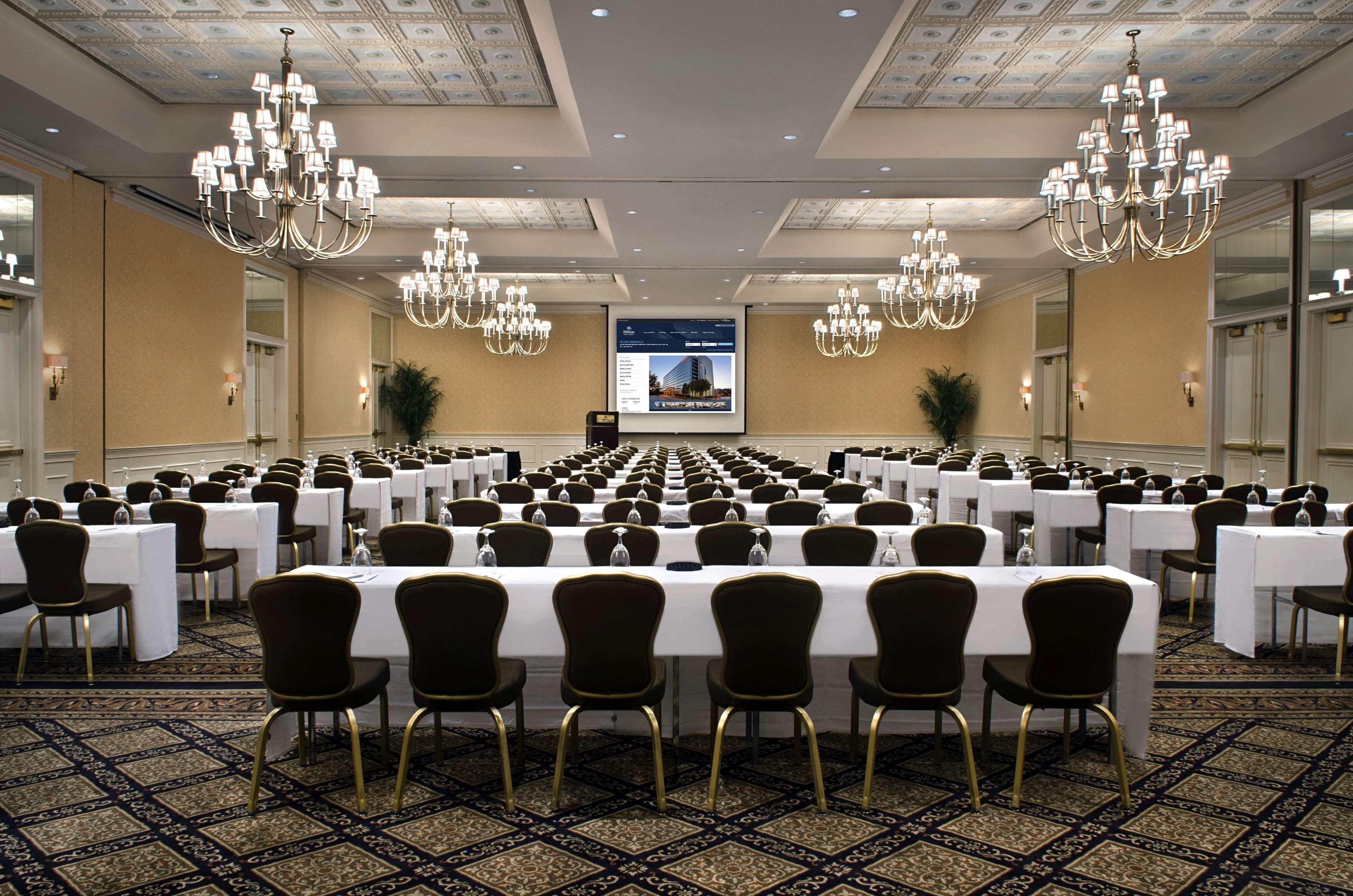 Hilton Greenville Zaplecze biznesowe zdjęcie
